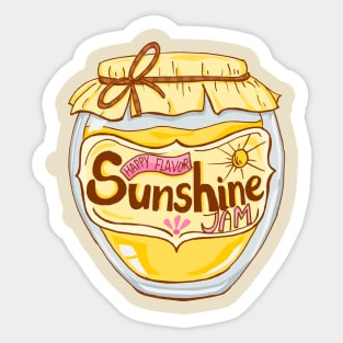 Sunshine Jam Sticker